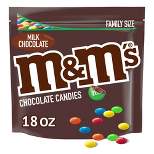 M&M's Family Size Milk Chocolate Candy - 18oz