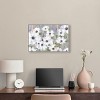 Art Remedy Texture and Flowers Colorful buterfly and flowers wall art Framed - 2 of 4