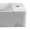 JONATHAN Y Felix Modern Wall Mounted Rectangular Ceramic Mini Sink - 4 of 4