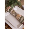 Design Imports Give Thanks Plaid Napkin Set/6 - 3 of 4