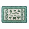 Earth Rugs Bless This Irish House Oblong Patch Tread – 20"x30" Rustic Farmhouse Rug - 2 of 3