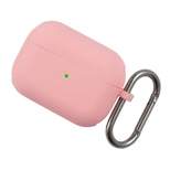 Insten Case Compatible with AirPods Pro - Protective Silicone Skin Cover with Keychain, Pink