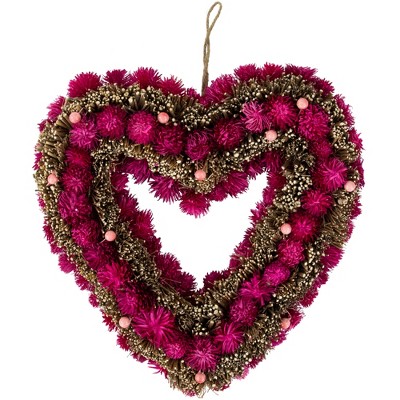 Pom Heart Wreath - Threshold™ : Target