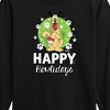 Boys' - Disney - Happy Howlidays Pluto Christmas Long Sleeve Graphic T-Shirt - image 2 of 4