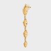 Quad Teardrop Earrings - A New Day™ Gold - image 3 of 3