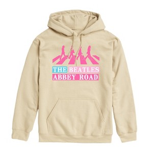 Men's - The Beatles - Abbey Road Art Graphic Fleece Pullover Hoodie - 1 of 4