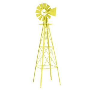Karl Home Metal Outdoor Decorative Windmill - 1 of 4