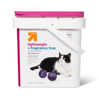Fragrance Free with Baking Soda Lightweight Clumping Cat Litter - 17.5lbs - up & up™