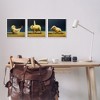 Stupell Industries Yoga Chick Trio Funny Farm Animals Black Framed Giclee Art - 2 of 4