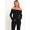 Petal and Pup Gindie Ribbed Knit Off The Shoulder Pant Set - 4 of 4