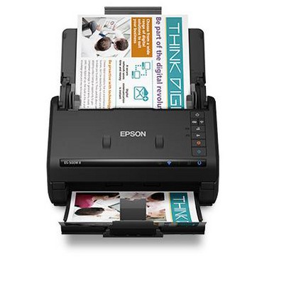 Epson WorkForce ES-500W II Wireless Color Duplex Desktop Document Scanner