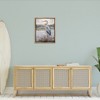 Stupell Industries Coastal Heron on Riverbank Floating Frame Canvas Art - 3 of 4