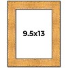 PosterPalooza | Photo Size Embellished Gold Picture Frame - UV Acrylic, Foam Board Backing, Hanging Hardware - 2 of 4