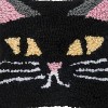C&F Home 8" x 8" Cat Face Small Petite Hooked Halloween Throw Pillow - 3 of 4