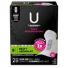 U by Kotex Balance Sized for Teens Ultra-Thin Pads with Wings - Extra Absorbency - Unscented - 28ct - 2 of 4