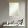 Amanti Art Incline Half-Inch-Bevel Wood Framed Bathroom Vanity Wall Mirror - 4 of 4