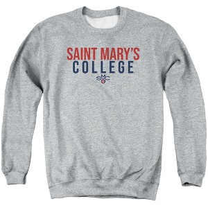 Saint Marys College Of California Official Stacked Adult Crewneck Sweatshirt - 1 of 4