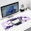 Wikineon Gaming Mouse Pad, Large Mouse Pad, Non-Slip 4mm Laptop Gaming Desk Pad, Waterproof Desk Pad for Gaming, Office and Home (31.49'' x 11.8'') - 2 of 4