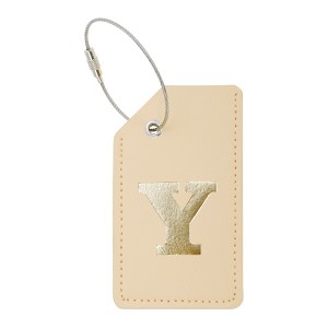 Unique Bargains Luggage Tag Khaki 1 Pc - 1 of 4