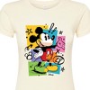 Women's - Disney - Mickey Sketch Fitted Graphic T-Shirt - 2 of 3