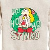 Boys' - Hey Arnold! - Ho Ho Ho Stinko Graphic Long Sleeve Fleece Sweatshirt - 2 of 4