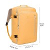 Hynes Eagle Compass 38L Carry On Backpack Yellow - 3 of 4