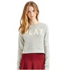 Aeropostale Womens PLAY Quilted Sweatshirt - 4 of 4