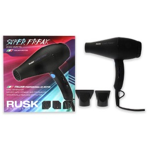 Rusk Engineering Super Freak 2000 Watt Dryer - Black  1 Pc Hair Dryer - 1 of 4