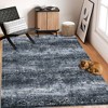 Vintage Floral Rug Distressed Washable Area Rugs for Living Room Bedroom - 2 of 4