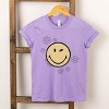 The Juniper Shop SmileyWorld Flower Outline Youth Short Sleeve Tee - 4 of 4