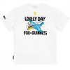 Mens Guinness Seb Curi Lovely Day Back & Front Print White T-Shirt - 3 of 4