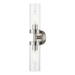 Livex Lighting Ludlow 2 - Light Vanity in  Brushed Nickel - 1 of 4