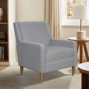 NicBex 1pc Accent Chair Upholstered Lounge Chair Reading Chair for Living Room Bedroom Studio - 1 of 4