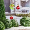 Evergreen 42"H Jingle Bell Garden Stake, Red Bells Outdoor Christmas Decor - 2 of 2