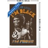 Trends International James Brown - I'm Black & I'm Proud Framed Wall Poster Prints - 3 of 4