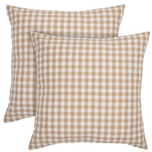 Farmlyn Creek 2 Pack Decorative Throw Pillow Covers 20x20 In