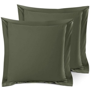 Nestl Soft Pillow Shams Set of 2, Double Brushed Microfiber Pillow Covers, Premium Pillow Shams With 1.5” Flange - 1 of 4