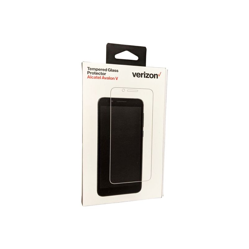 Verizon Tempered Glass Screen Protector for Alcatel Avalon V - Clear, 1 of 3