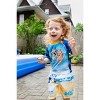 Bluey UPF 50+ Pullover Rash Guard and Swim Trunks Outfit Set Toddler - image 2 of 4