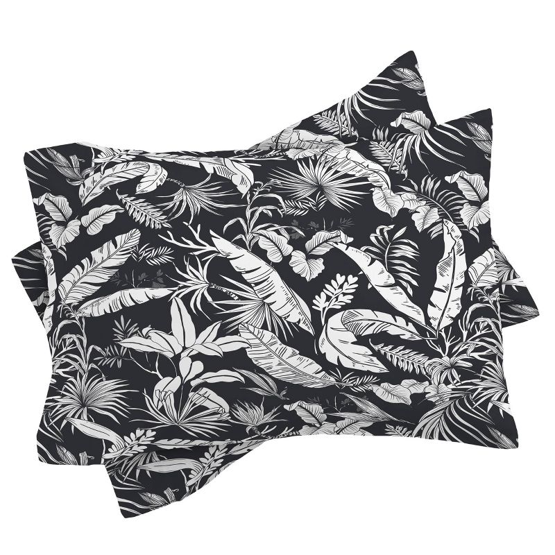 Marta Barragan Camarasa Jungle BW Comforter Set - Deny Designs, 4 of 9