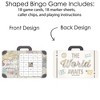Big Dot of Happiness World Awaits - Bingo Cards and Markers - Travel Themed Party Shaped Bingo Game - Set of 18 - 3 of 4
