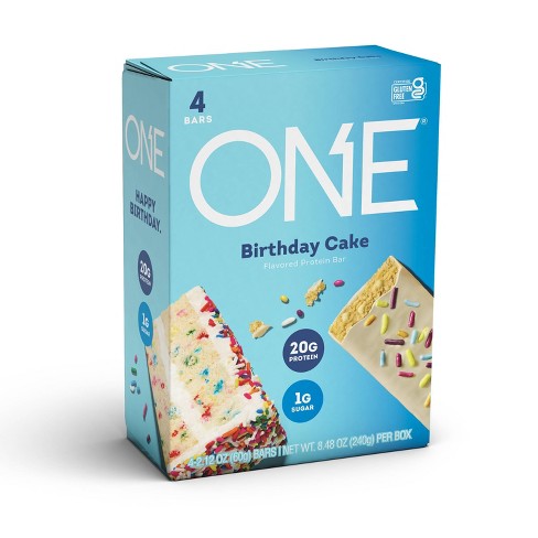 ONE Bar Protein Bar - Birthday Cake - 4ct - image 1 of 3