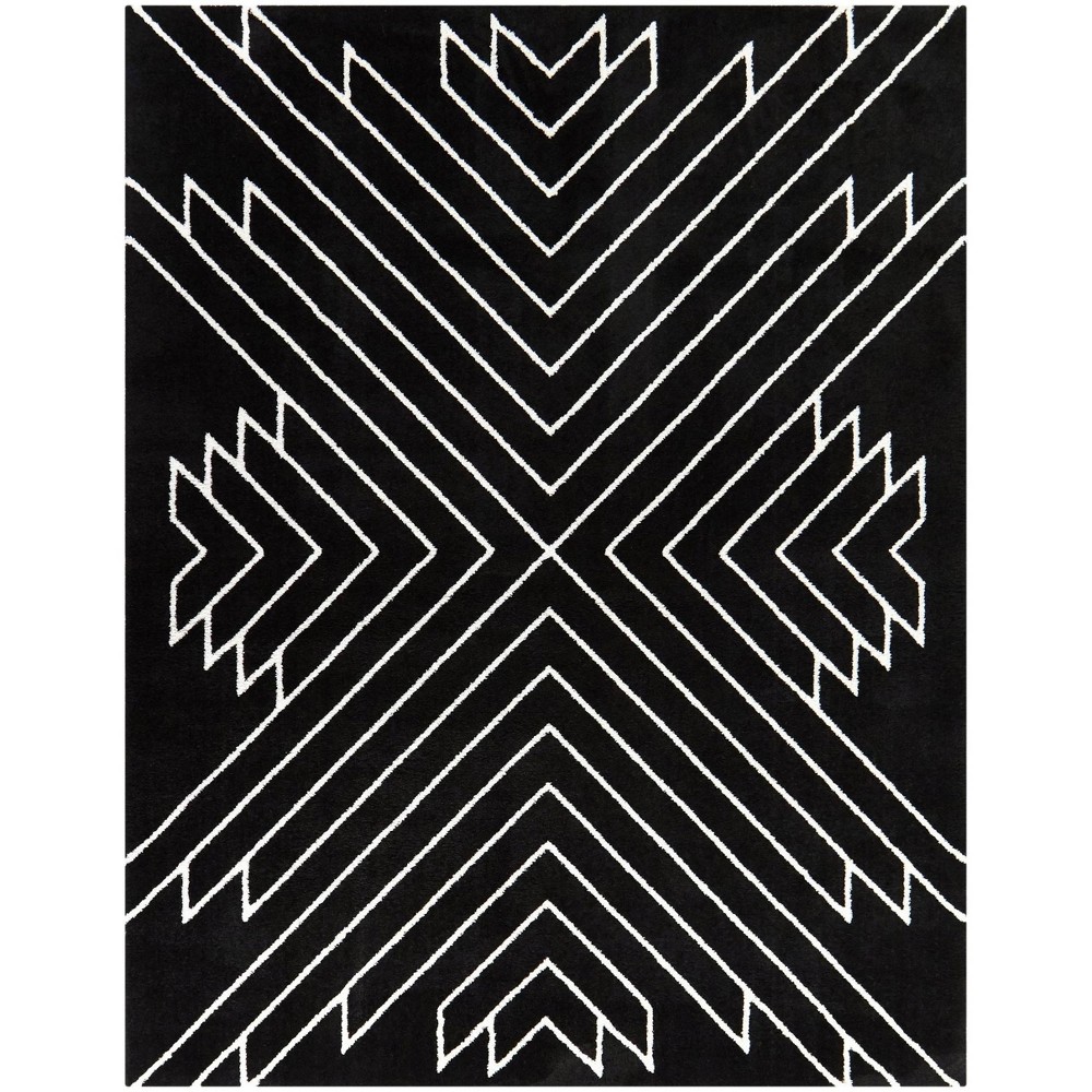 Photos - Area Rug 5'3"x7' Henri Contemporary Geometric Rug Black - Balta Rugs