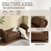 CAVINAS Modern Rectangular Upholstered Ottoman Bench with Storage,Button Tufted Storage Ottoman for Living Room - 2 of 4