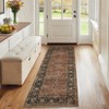 Washable Area Rugs for Living Room, Floral Rugs Oriental Vintage Rugs - 2 of 4