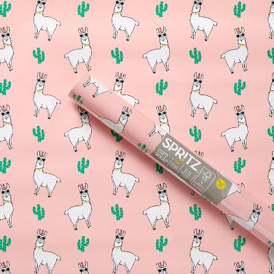 Lovely Llamas Wrapping Paper - 6 Ft. Roll, Matte