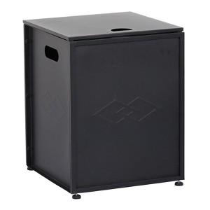 Propane Tank Cover Table, Hideaway Table for Gas Fire Pits, for 20 lbs Propane Tank Outdoor Gas Tank - 1 of 4