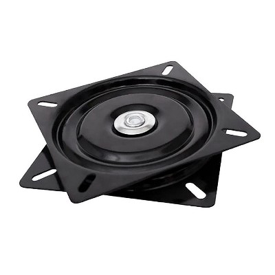 2WAYZ 8" Black Steel 360° Swivel Ball Bearing Plate