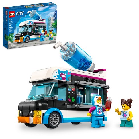 Grote hoeveelheid Puno uniek Lego City Great Vehicles Penguin Slushy Van Truck Toy 60384 : Target