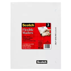 Scotch 3ct Self-Sealing Flexible Mailers 14.25" x 18.75"